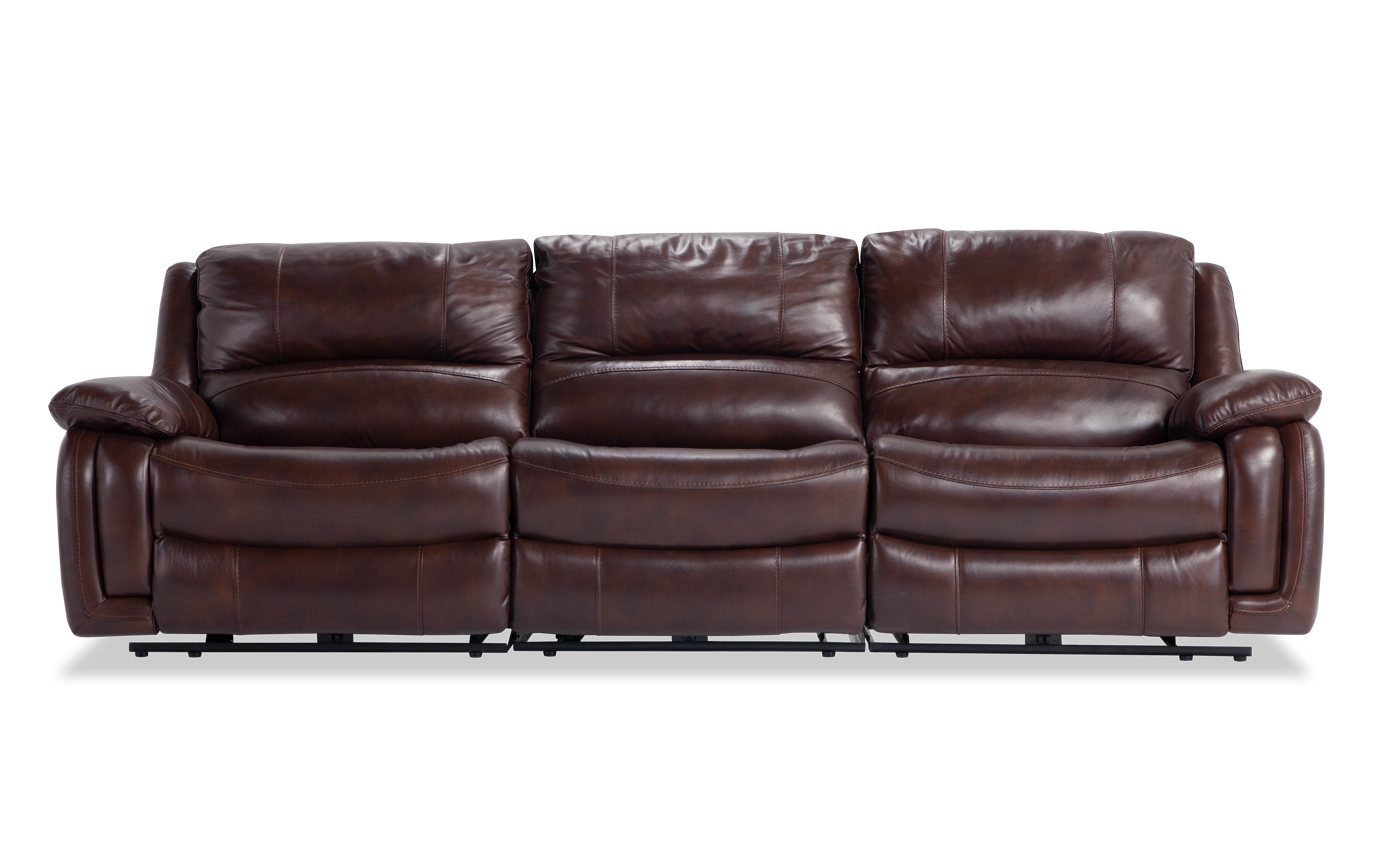 all leather flex sterl sofa used