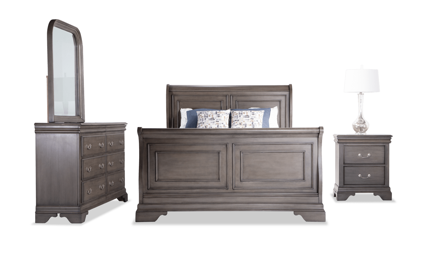 Louie Twin Cherry Bedroom Set Bobs Com