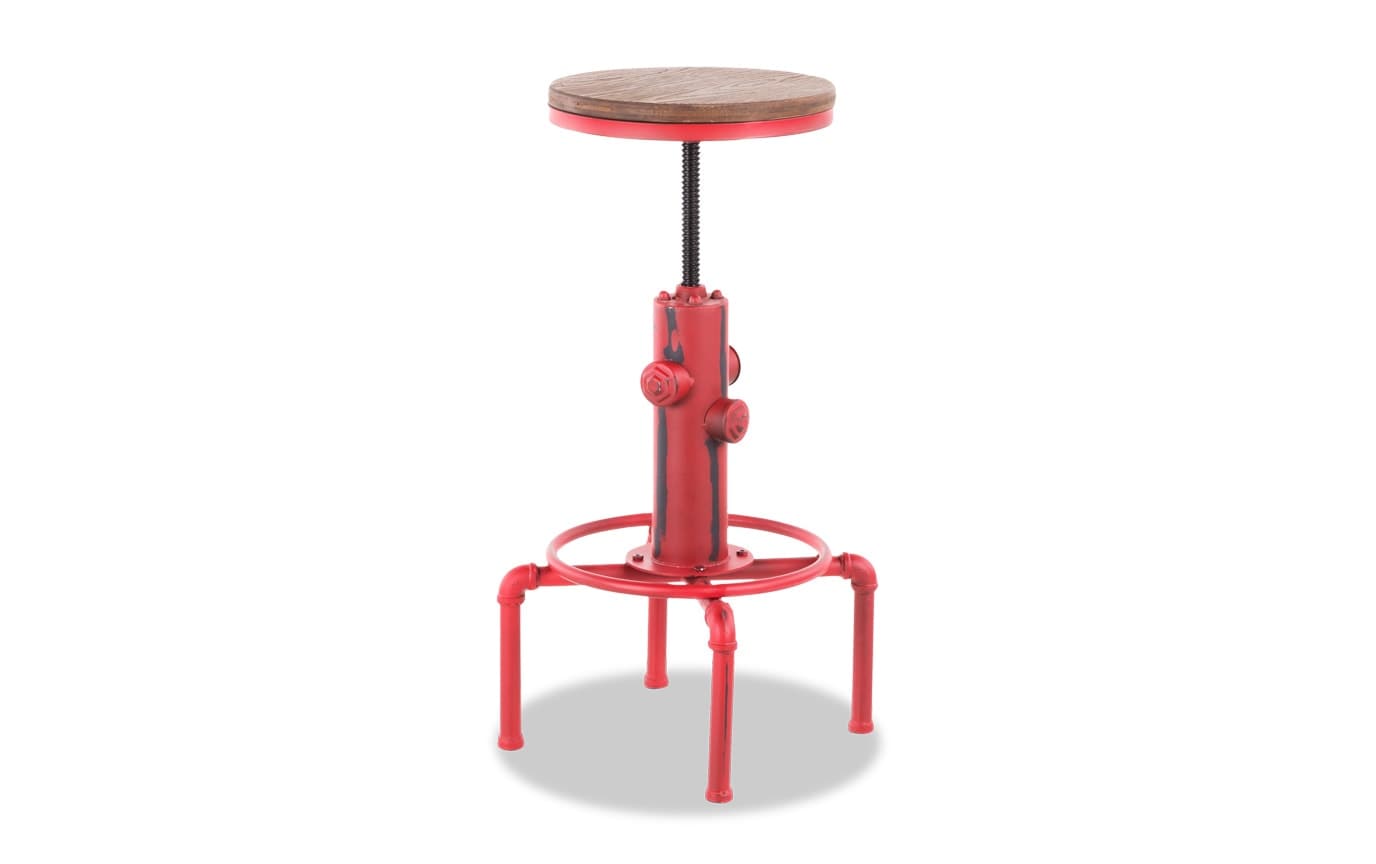 Hayden Adjule Swivel Bar Stool Bobs Com Gallery Slider Image 1