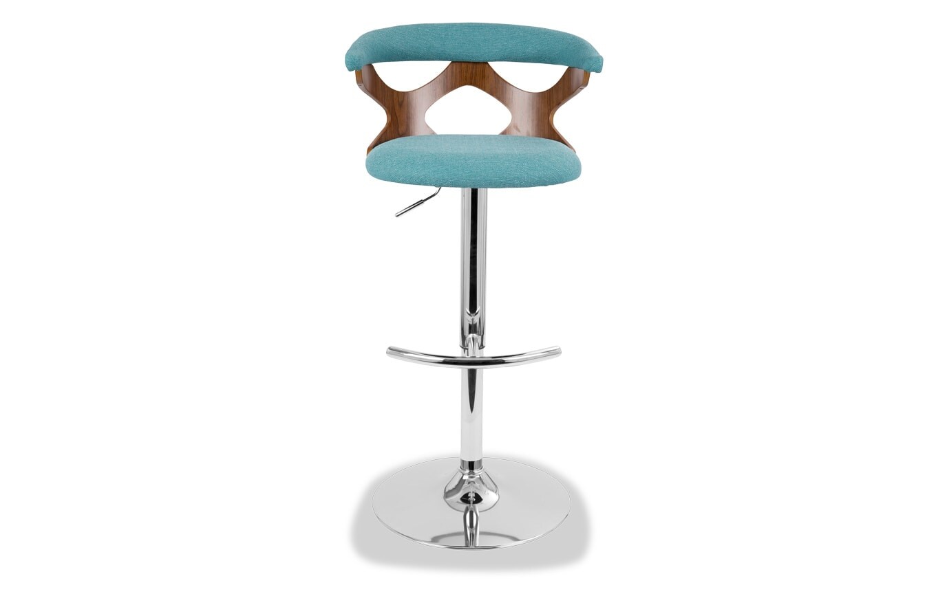 Kadine Adjule Swivel Bar Stool Bobs Com Gallery Slider Image 1