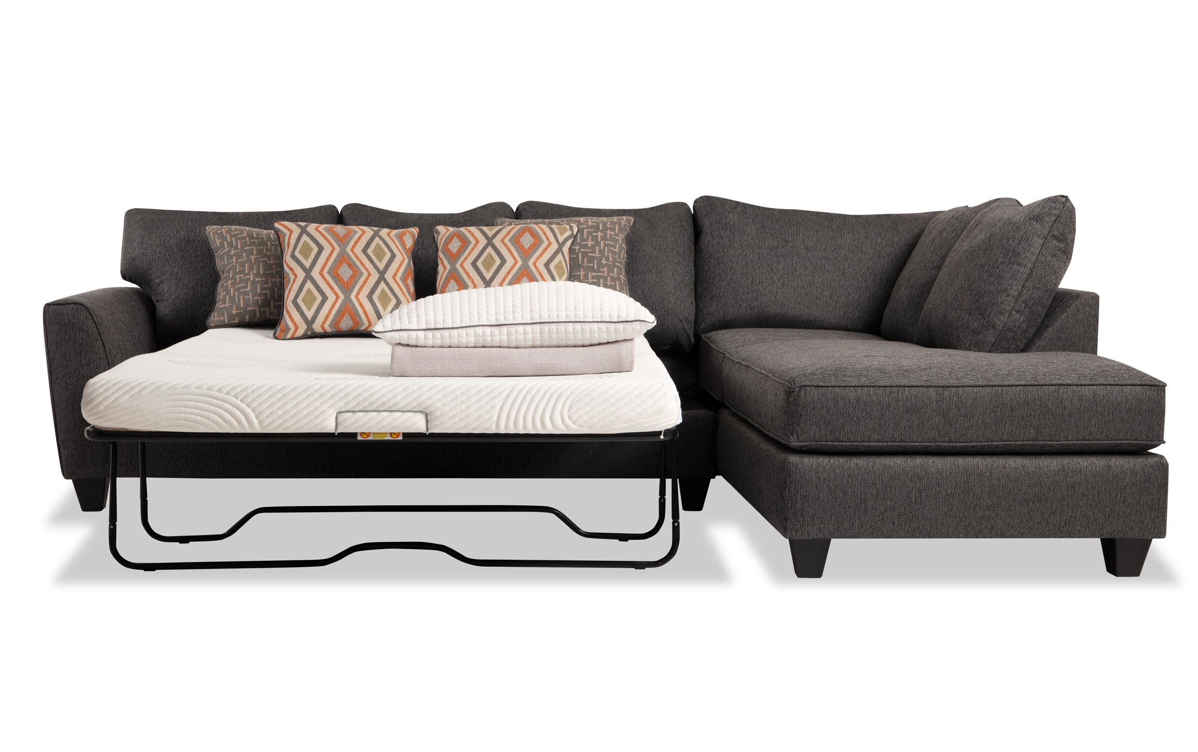 Bobs Sectional Sleeper Sofas Baci Living Room