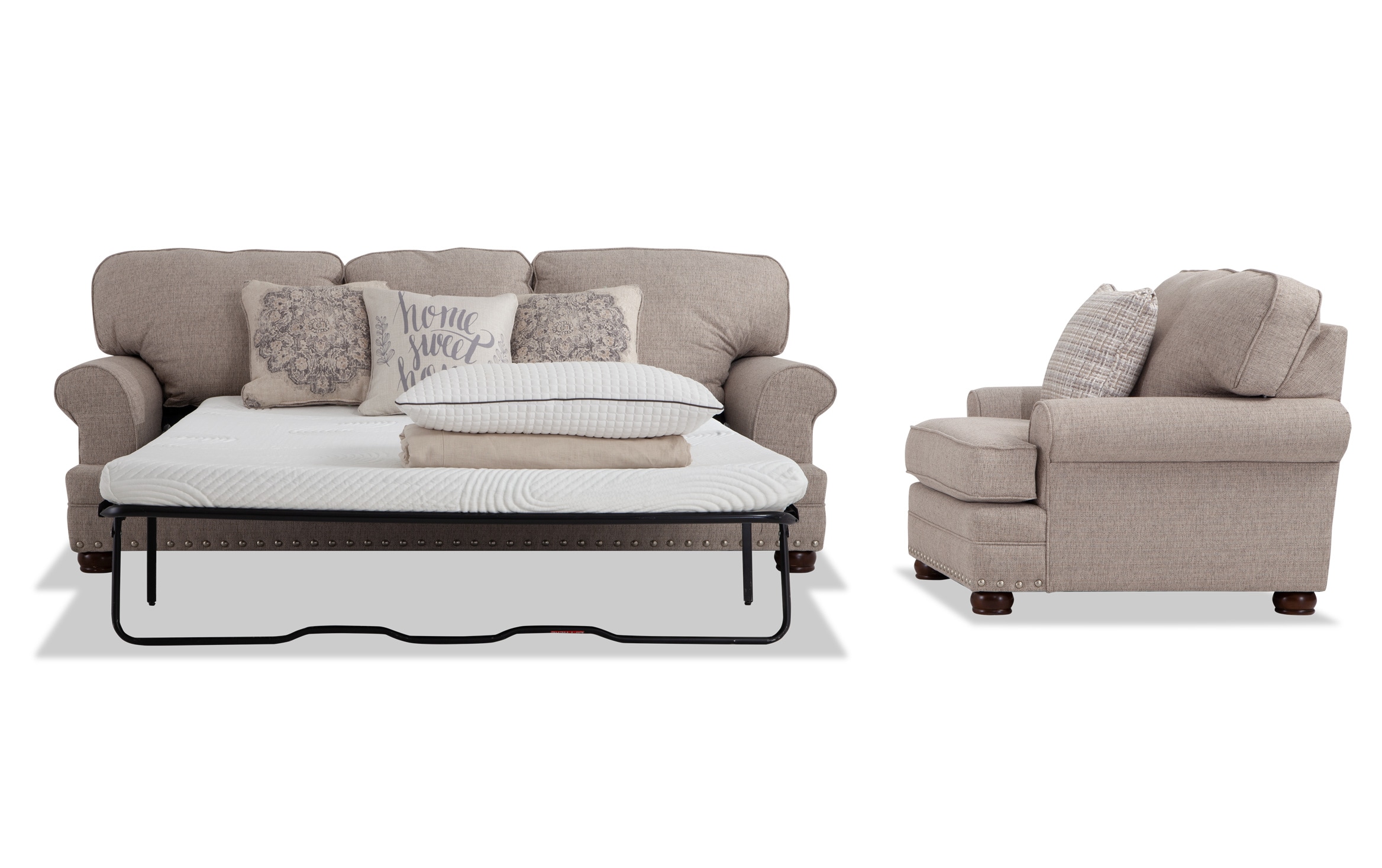 Sleeper Sofa And Chair Set Top Sellers, UP TO 50% OFF | www 