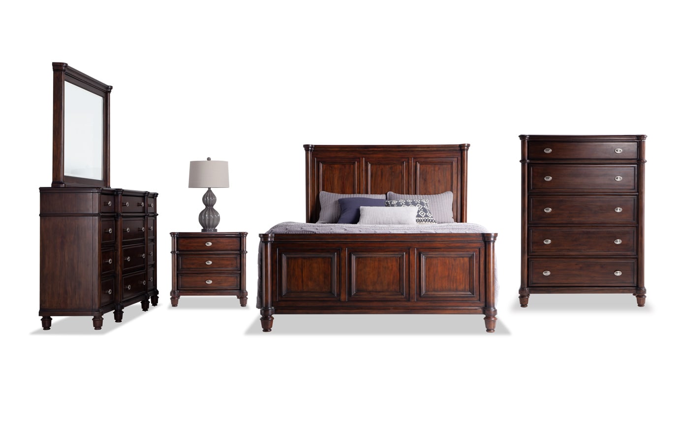 Hanover Storage Bedroom Set | Bobs.com