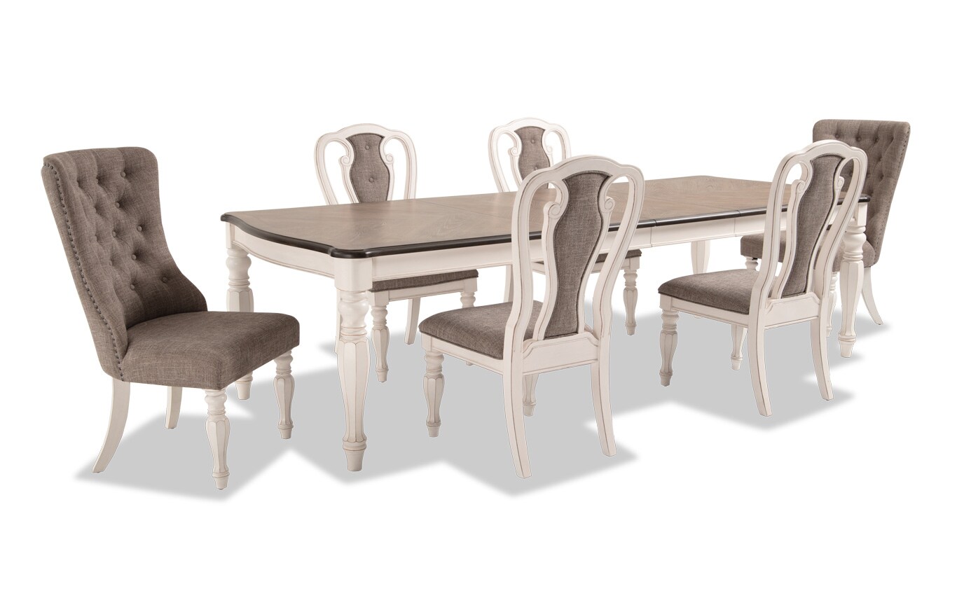 bobs furniture dining room table and chairs