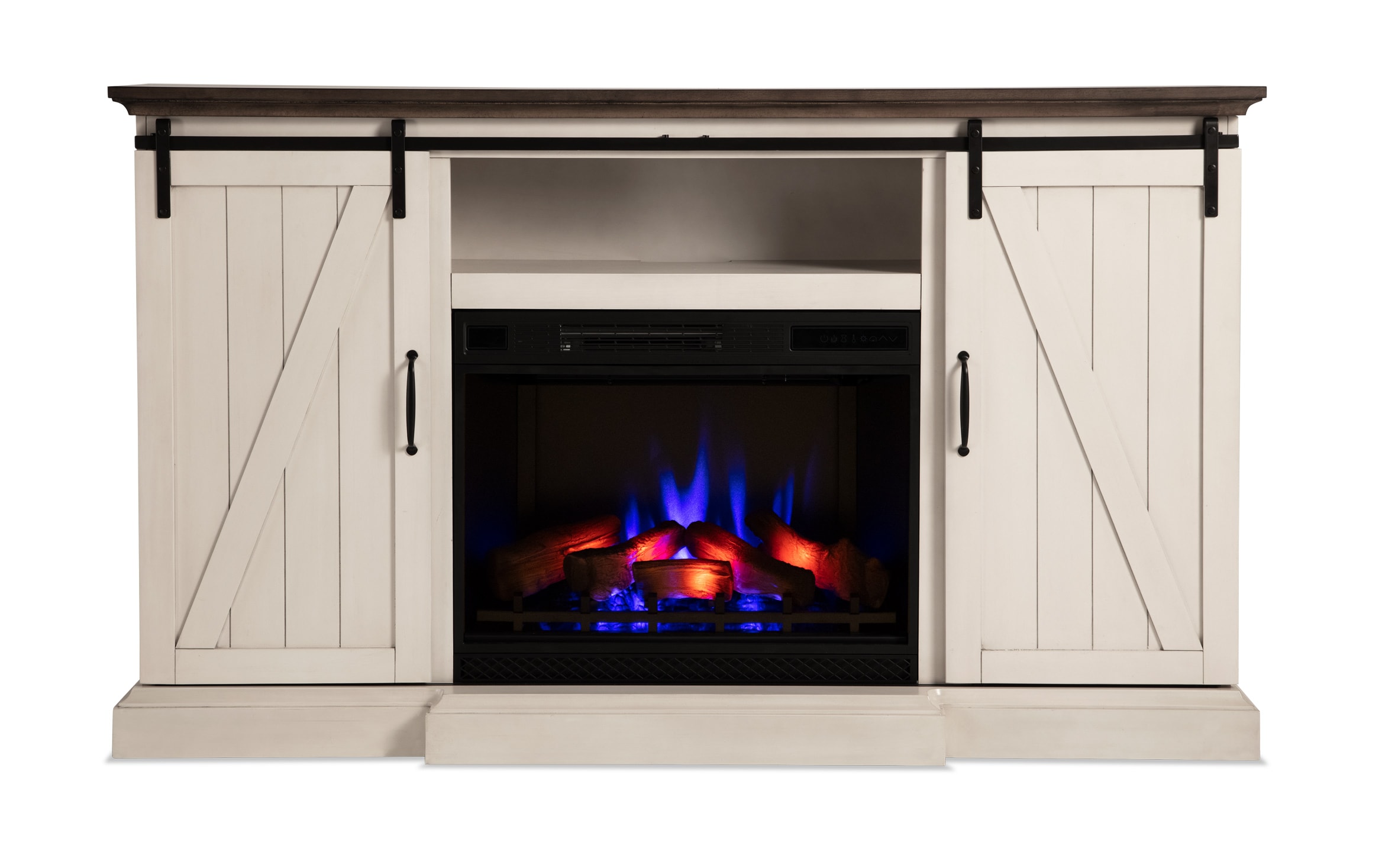 Style Selections Electric Fireplace With Media Mantel All About Style