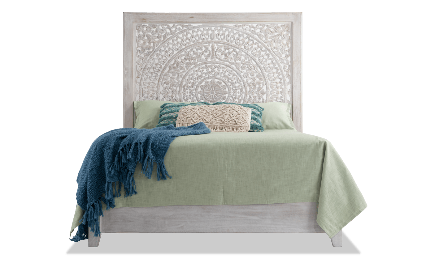 Boho Chic King Bed
