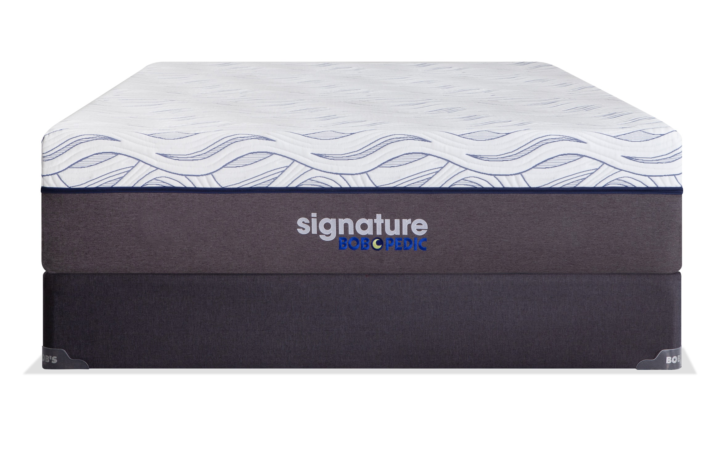 Bob O Pedic Signature Gel Queen Firm Standard Mattress Set Bob S Discount Furniture