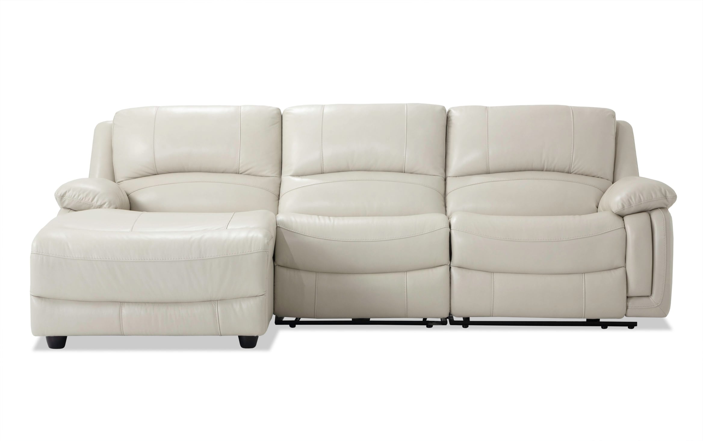 titan leather power reclining sofa