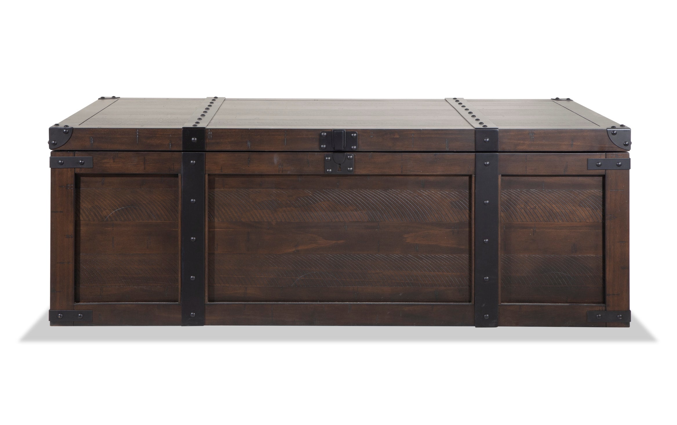 Montana Brown Trunk Coffee Table Bobs Discount Furniture