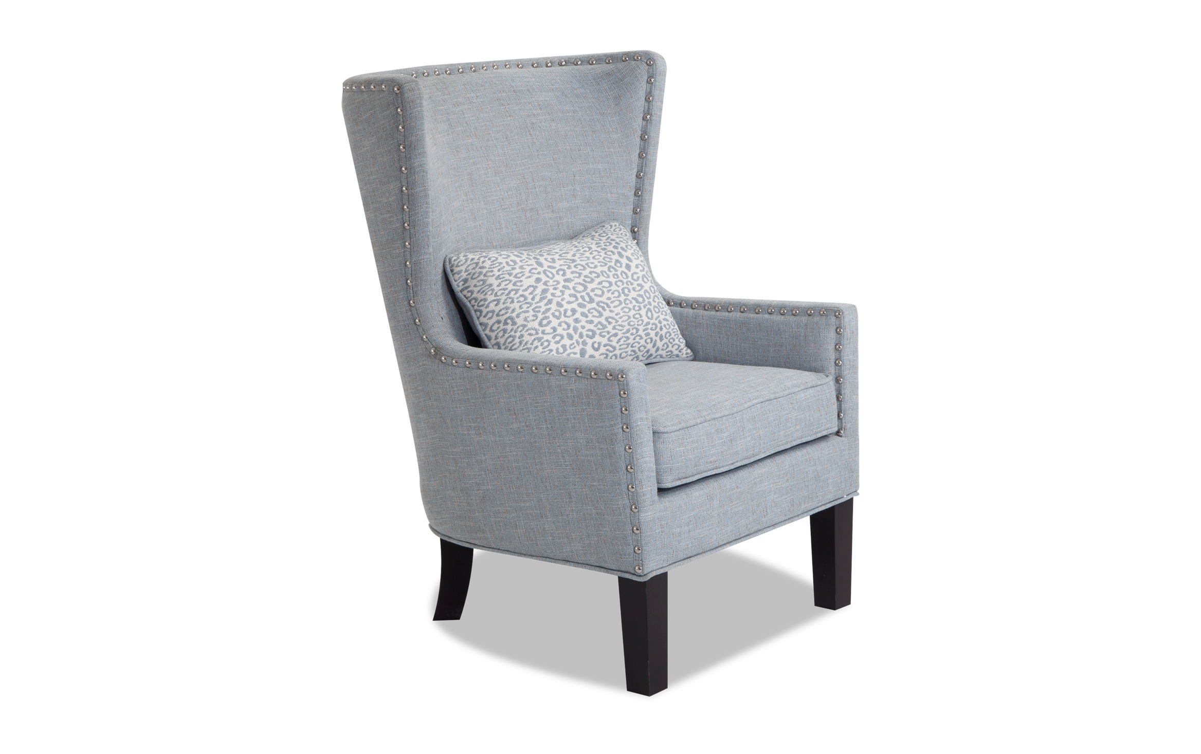 aqua accent chair