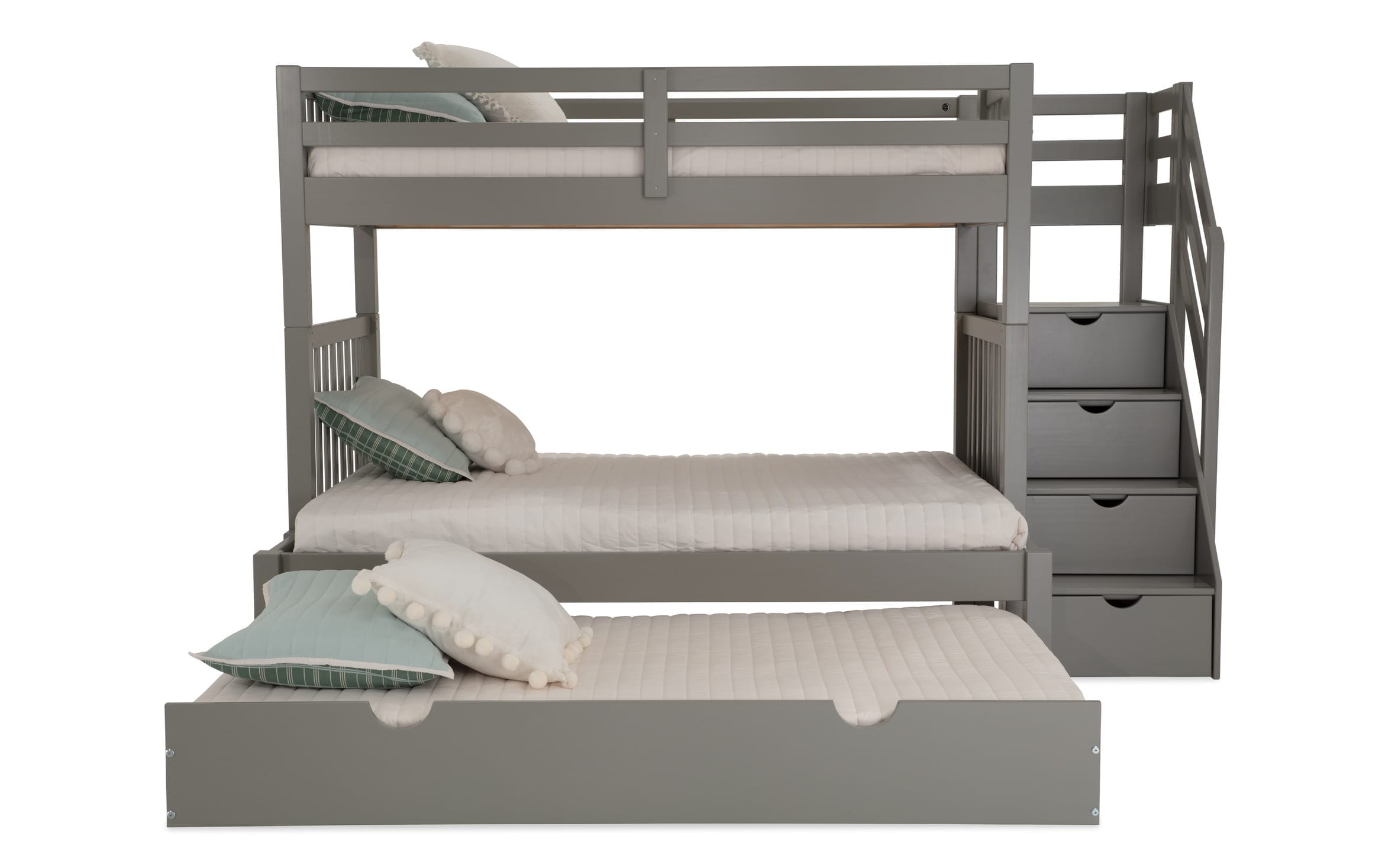 kids storage bunk beds