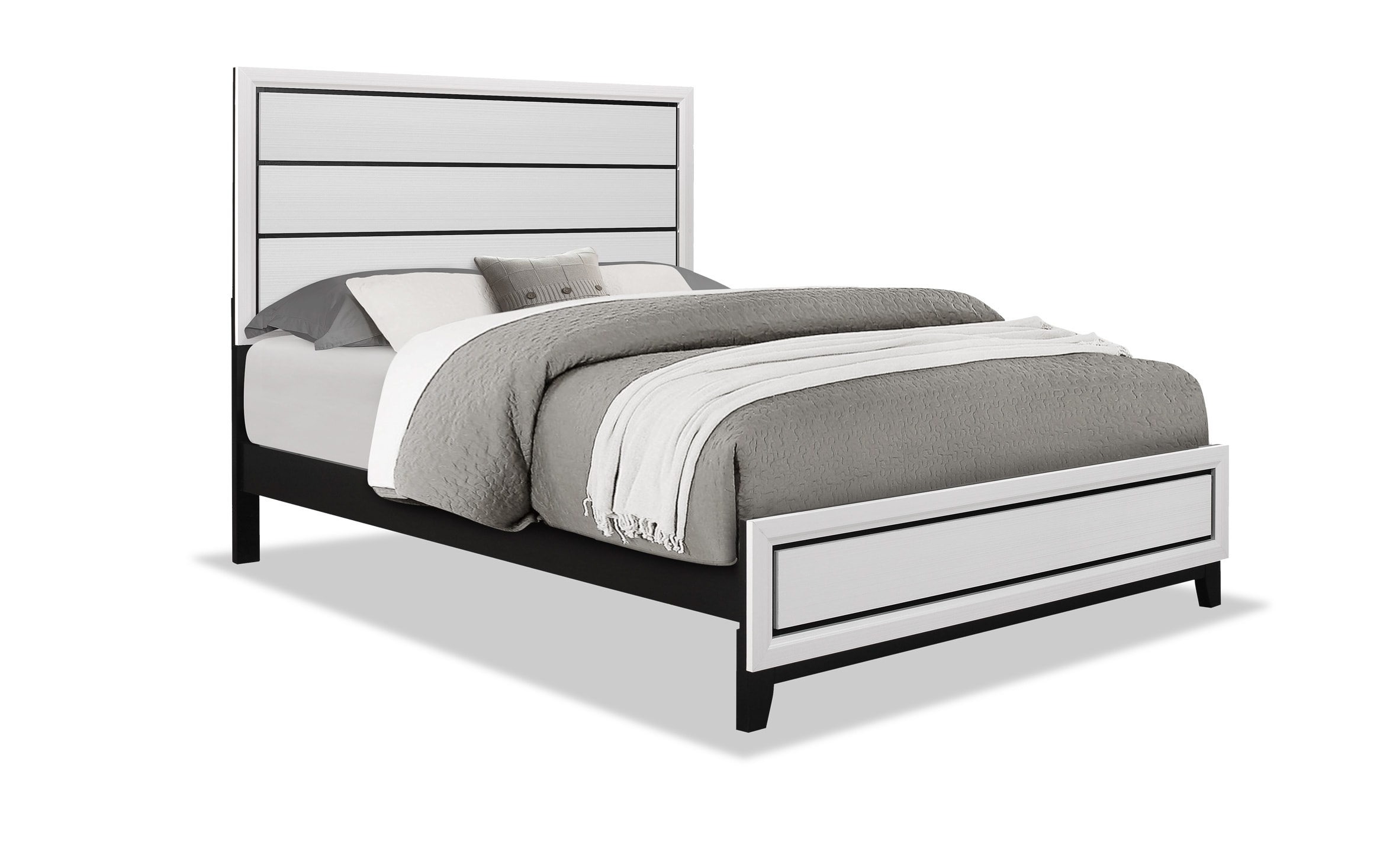 Joss Queen White Bed Outlet Bob S Discount Furniture