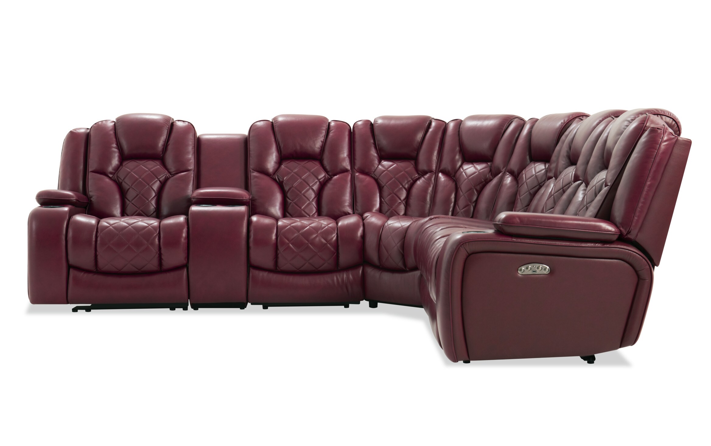 leather bobs with memory foam