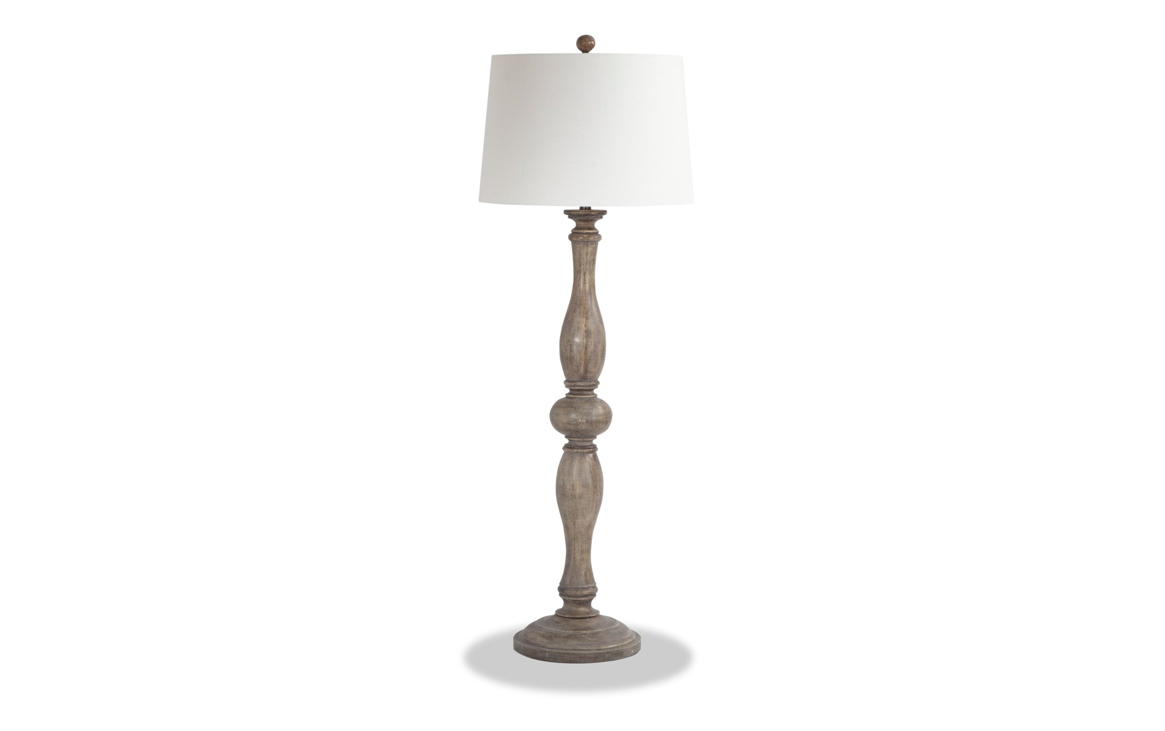 Charleston 68'' Gray Floor Lamp | Bob's Discount Furniture