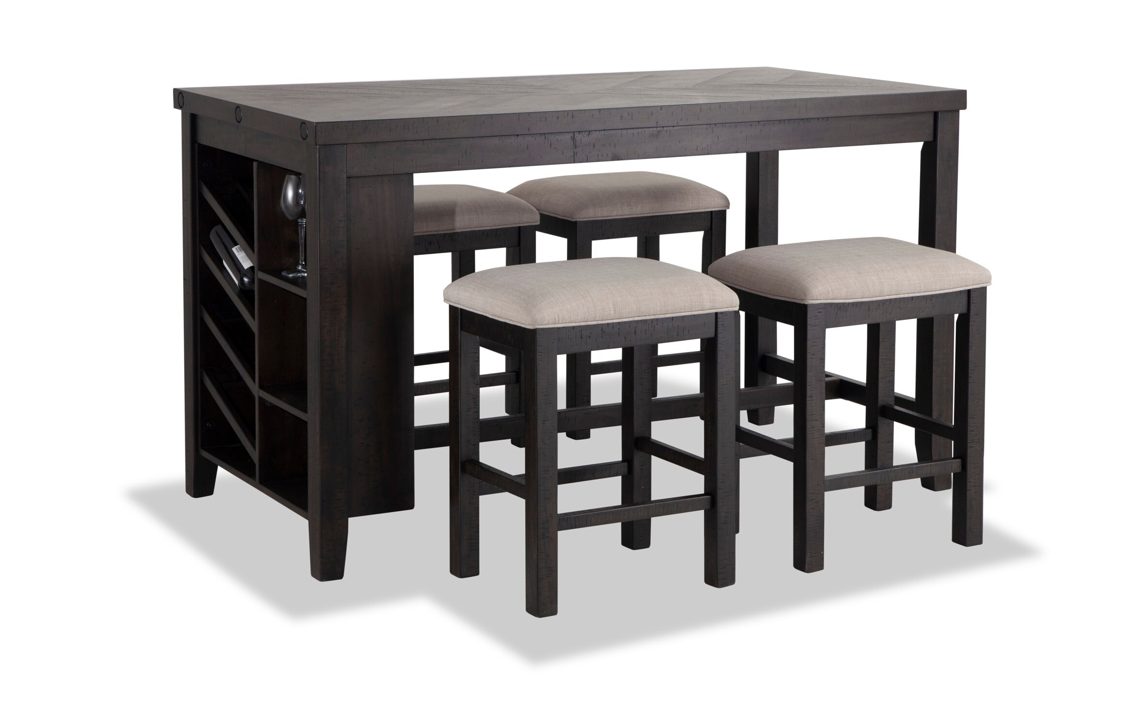Sonoma Espresso Kitchen Island Set Sonoma Espresso Kitchen Island Set
