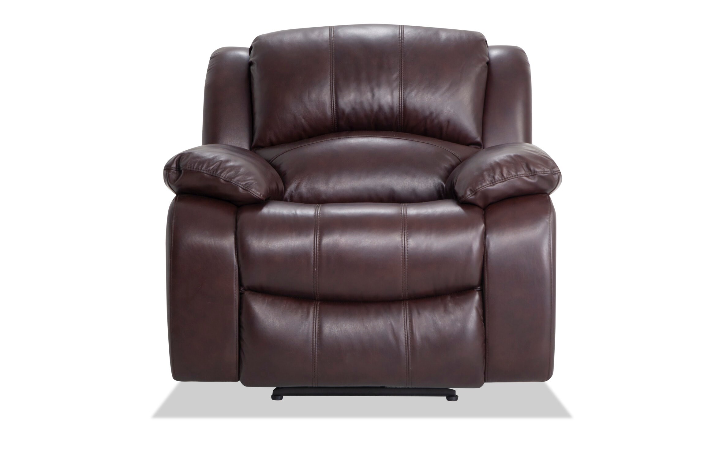 Olympus Brown Power Recliner Bob S Discount Furniture