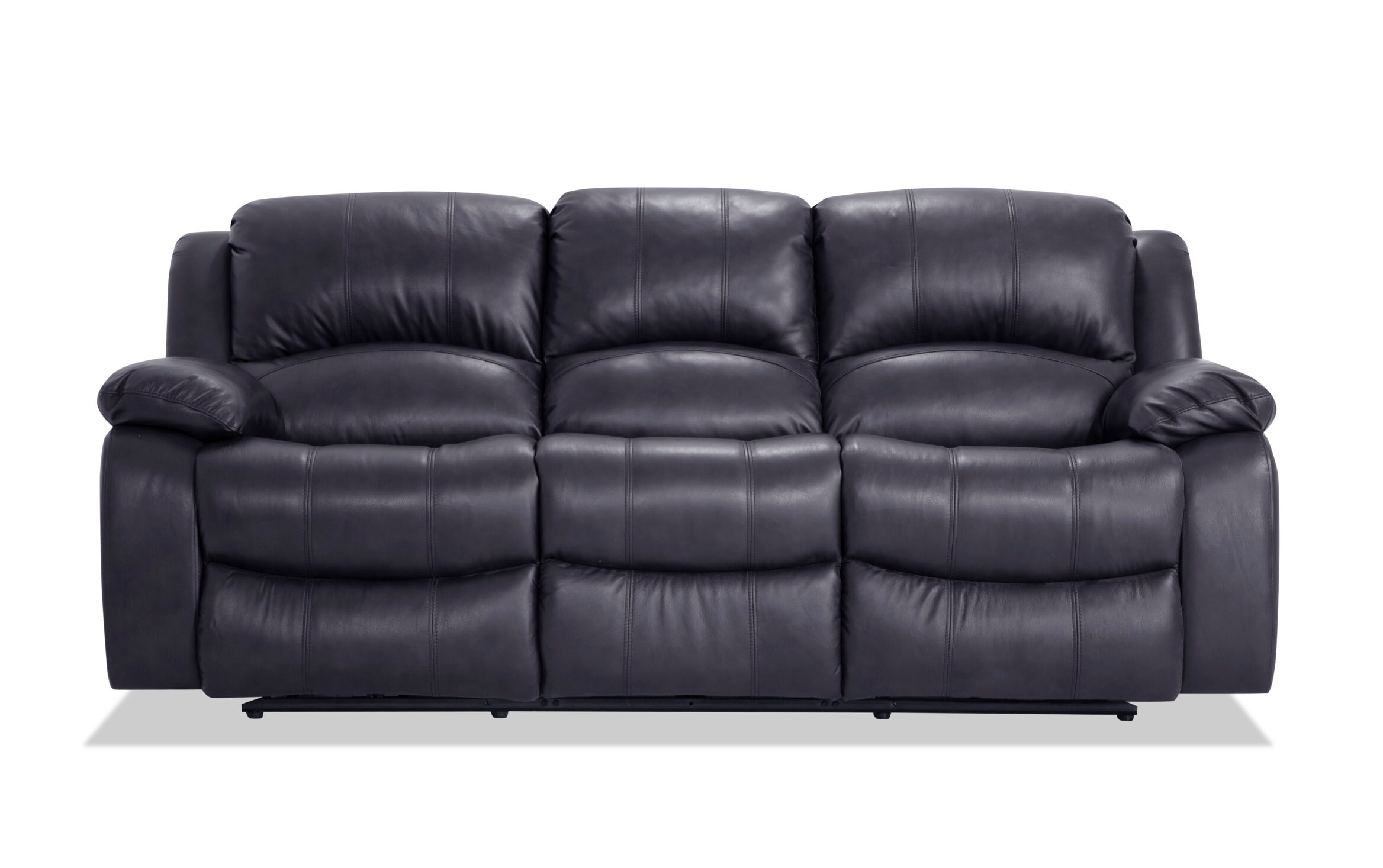 leather sofa at bobs