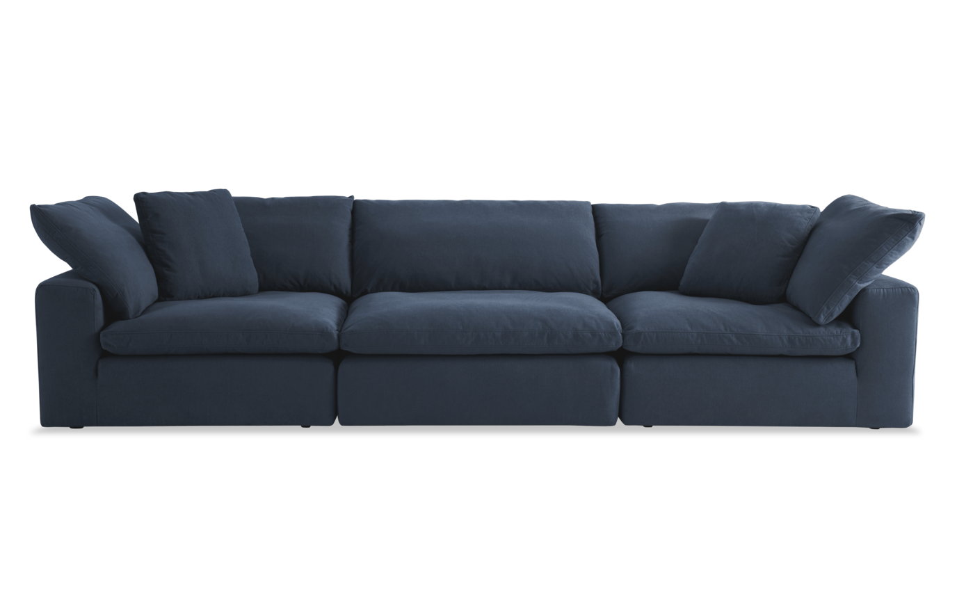 Dream Navy 3 Piece Modular Sofa