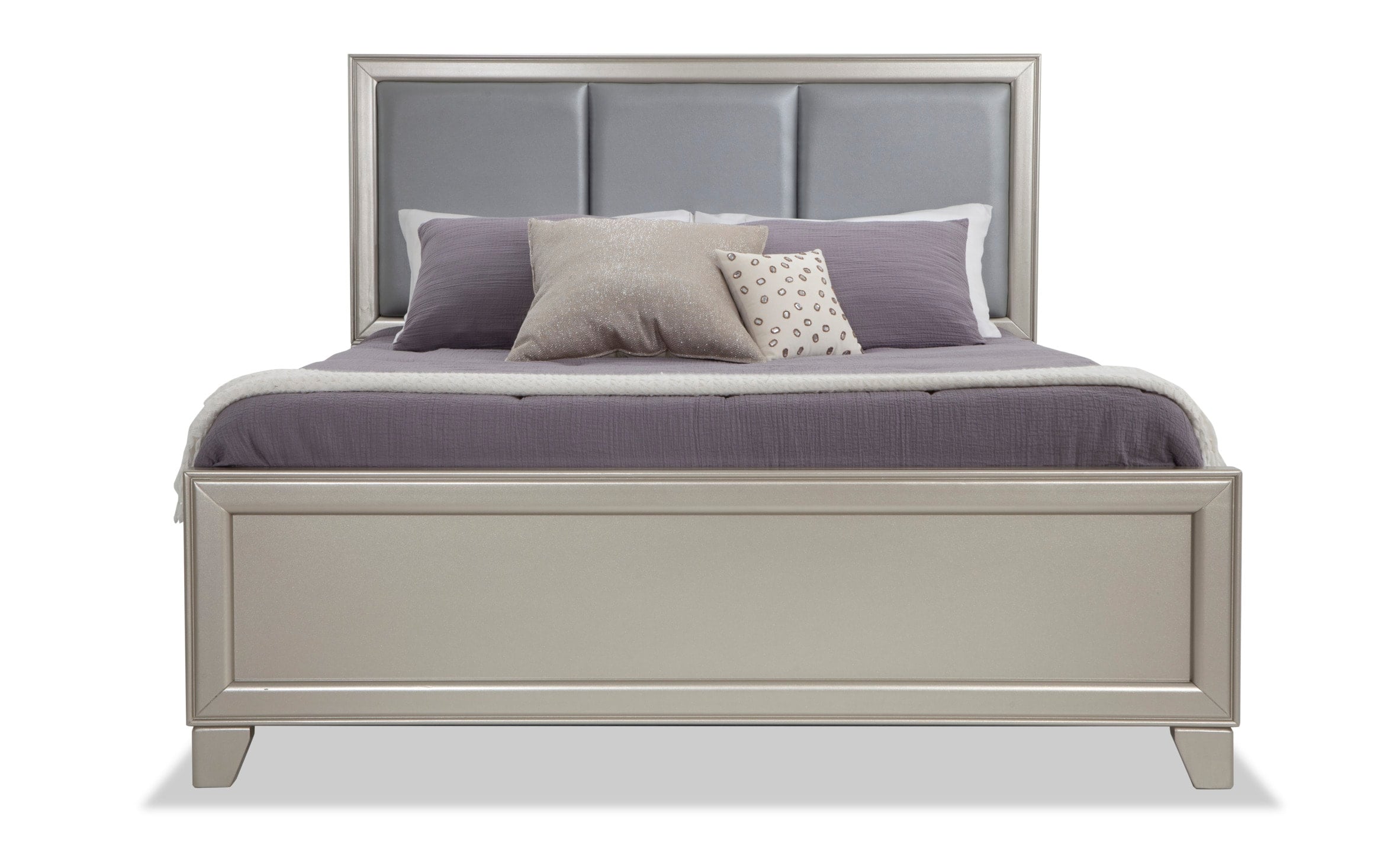 Tahiti Guinness Ezel Jem Upholstered Queen Bed | Outlet | Bob's Discount Furniture