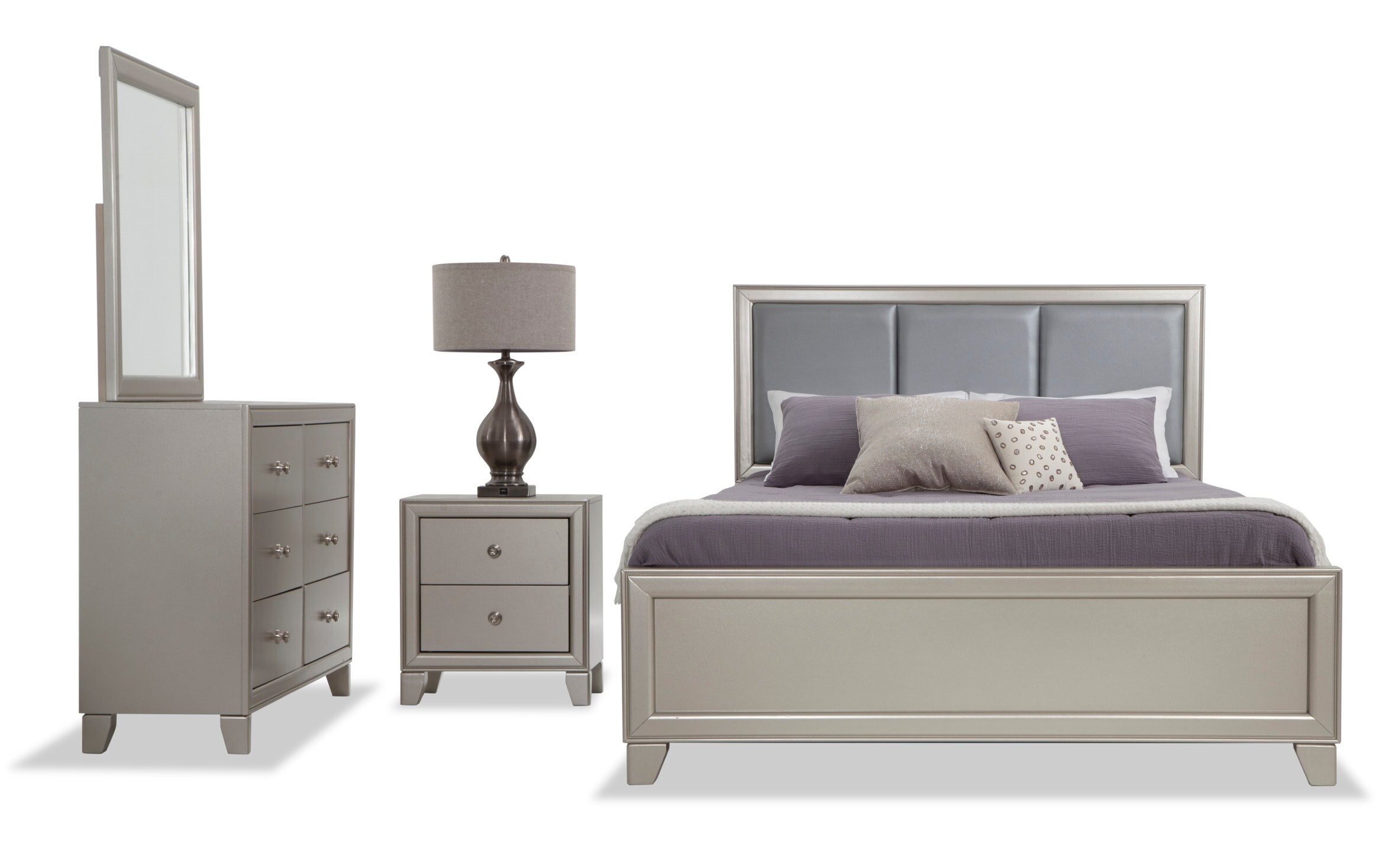 Jem Queen Bedroom Set Outlet Bob S Discount Furniture