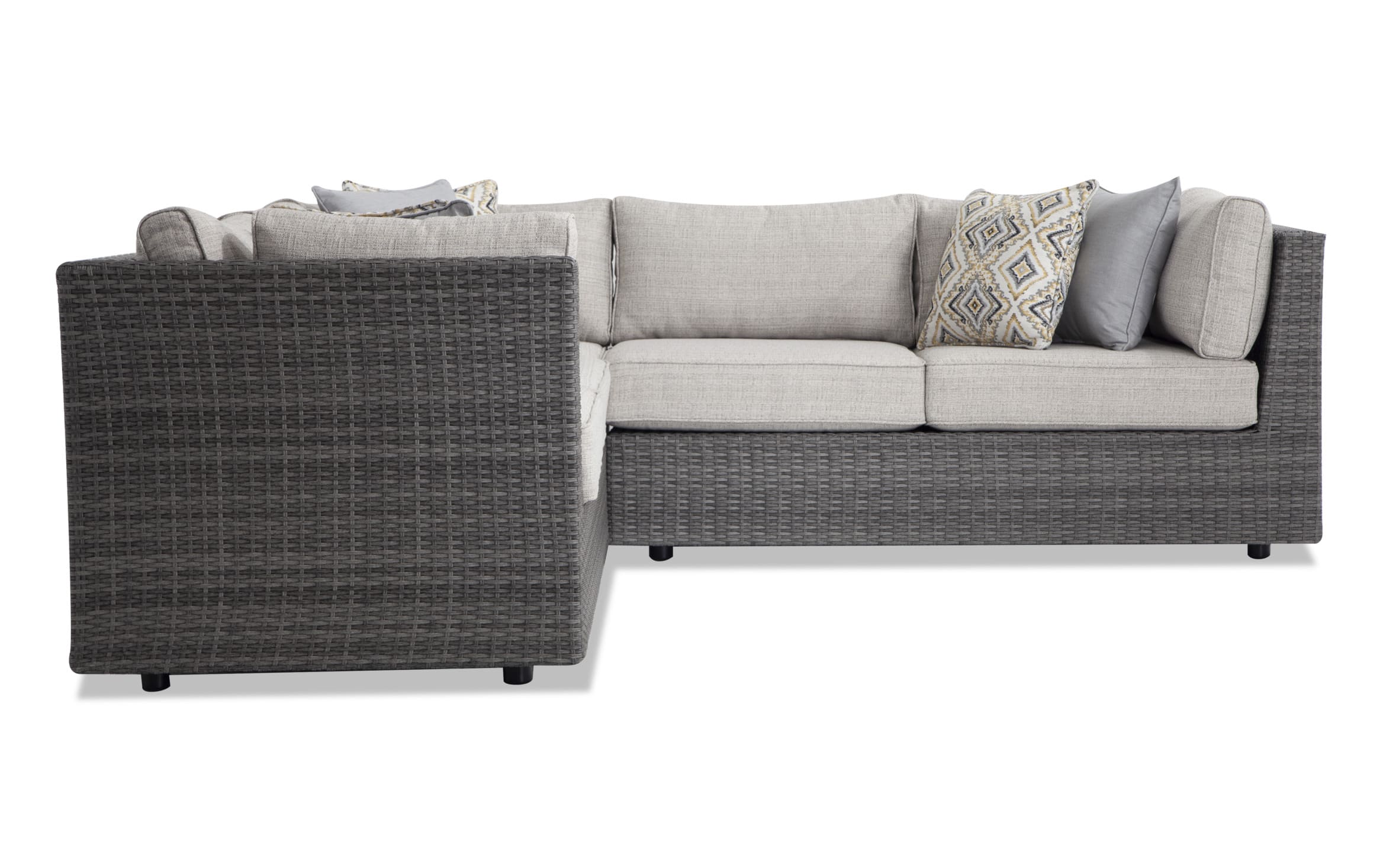 Laurel 3 Piece Outdoor Sectional With, How To Cover Outdoor Sectional