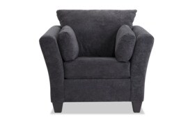 Virgo Charcoal Chair | Bob's Discount Furniture