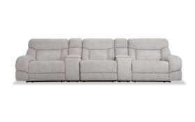 Everest 5 Piece Power Reclining Sectional | Bob's Discount Furniture