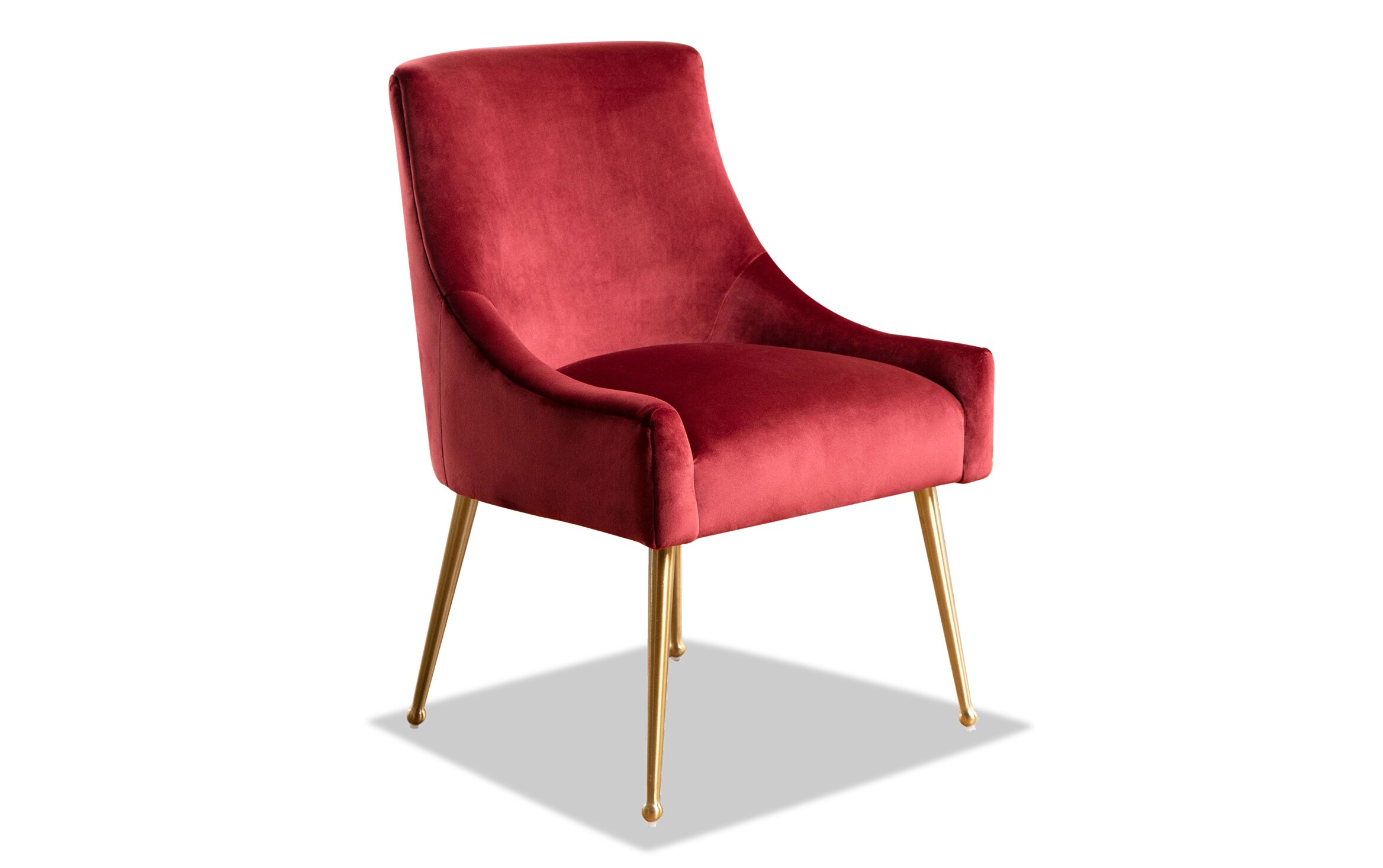 maroon chair