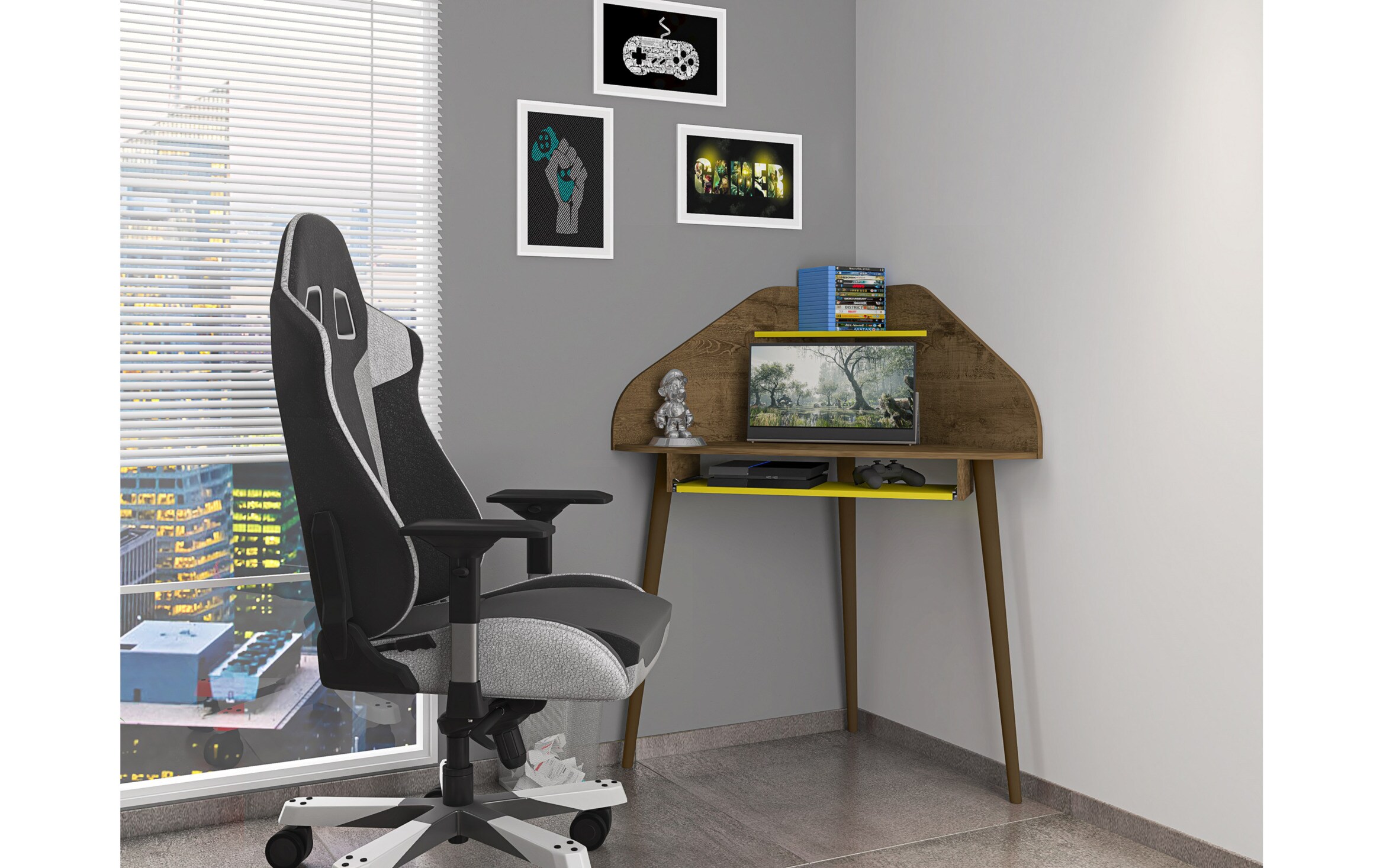 bobs furniture corner desk