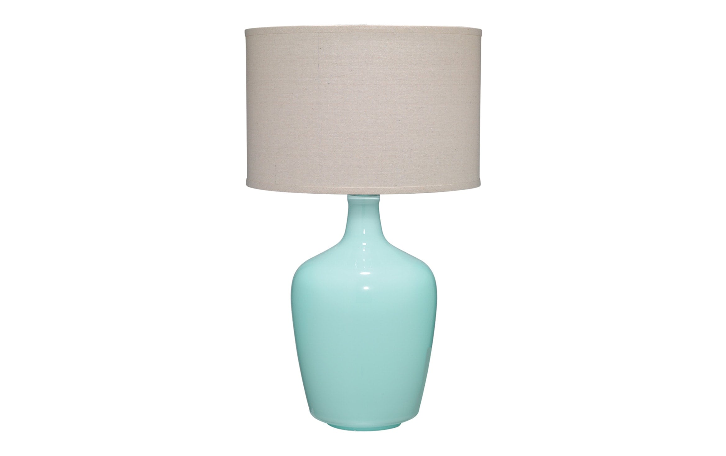 pale blue bedside lamps