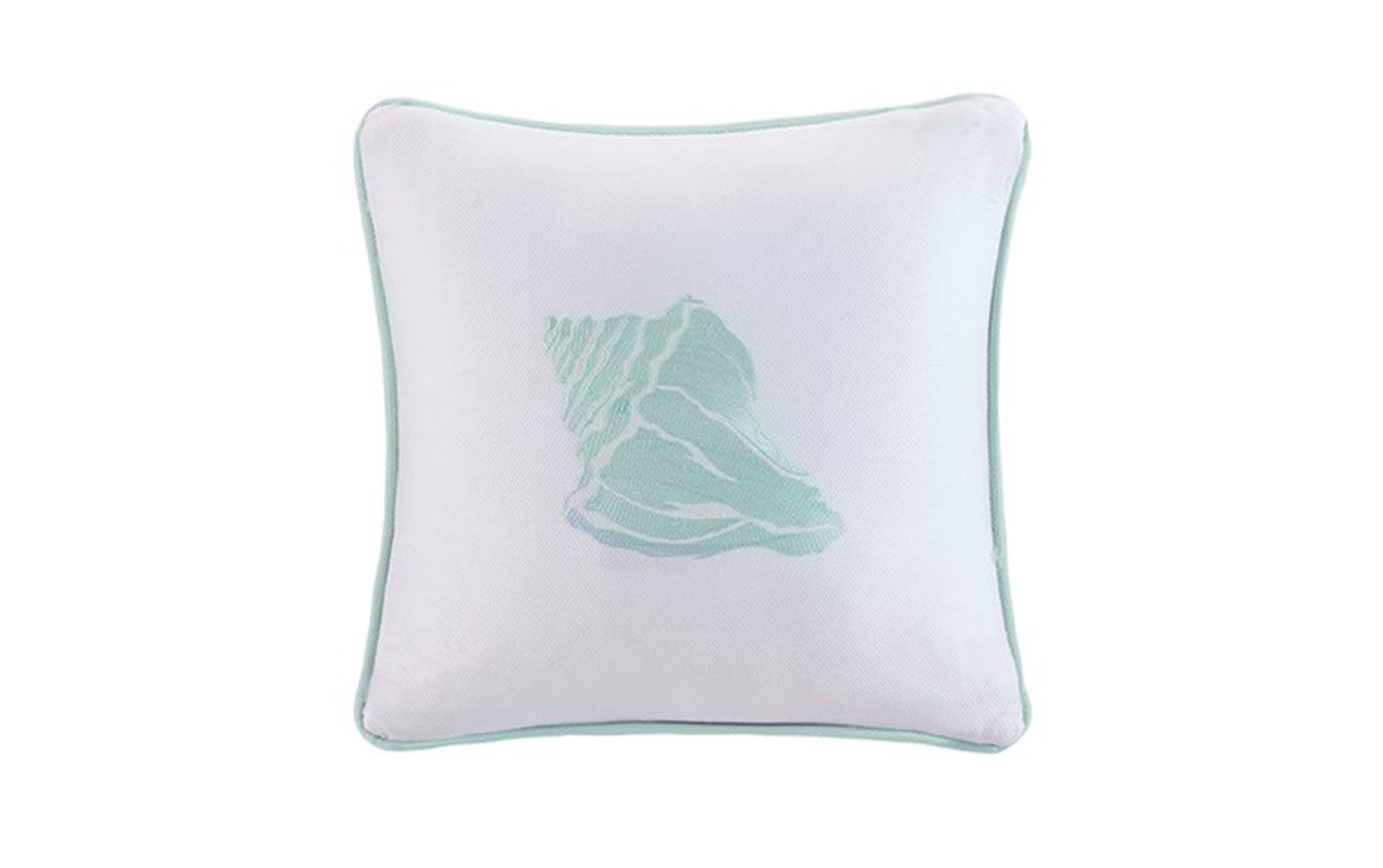 seashell throw pillows