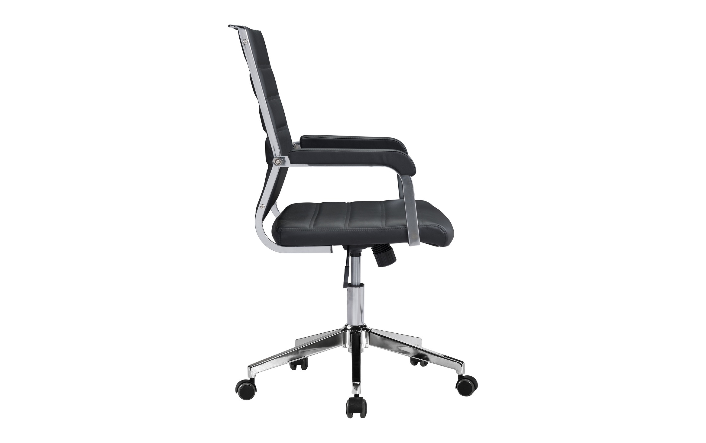 matt black office chair