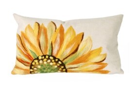 Sunflower 12'' x 20'' Indoor/Outdoor Pillow | Bob's Discount Furniture