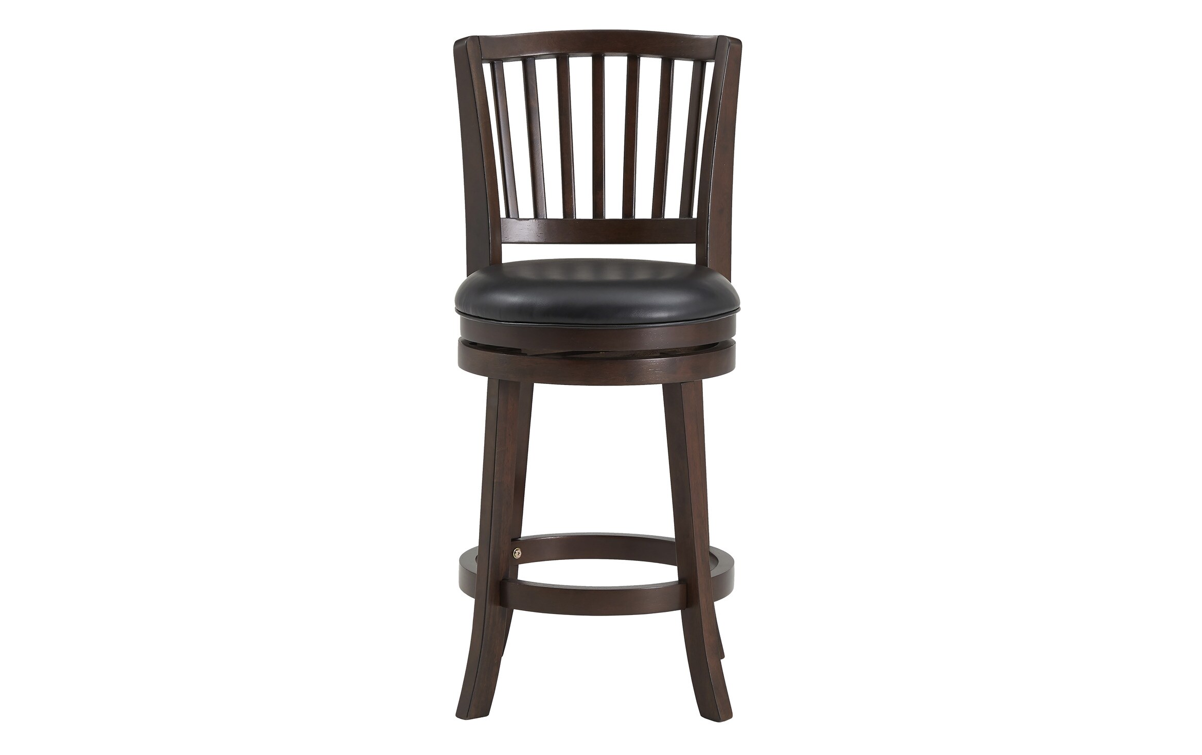 dark cherry wood bar stools