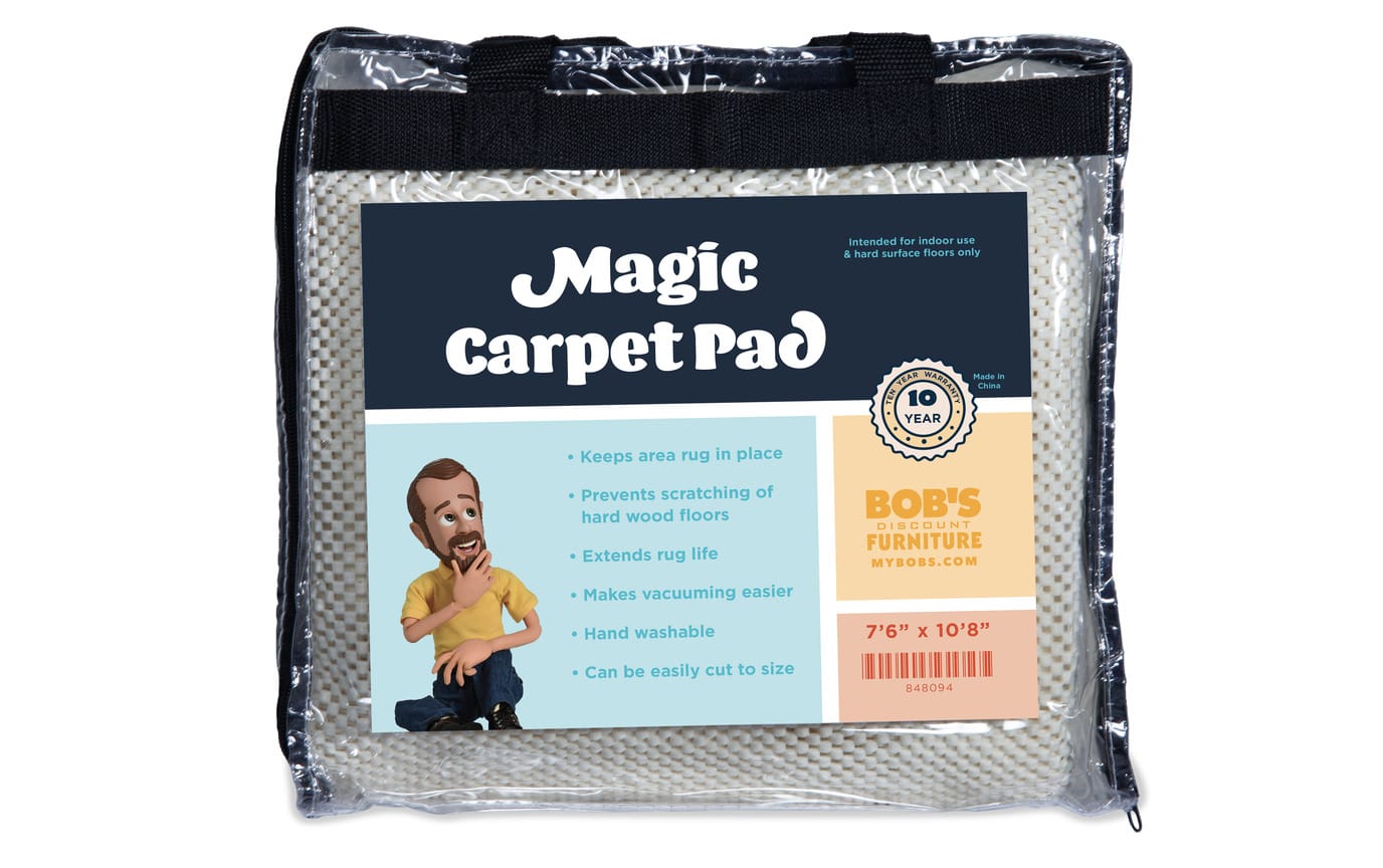 Bob S Magic Carpet Pad 7 6 X 10 8 Furniture Bob S Magic Carpet Pad 7 6