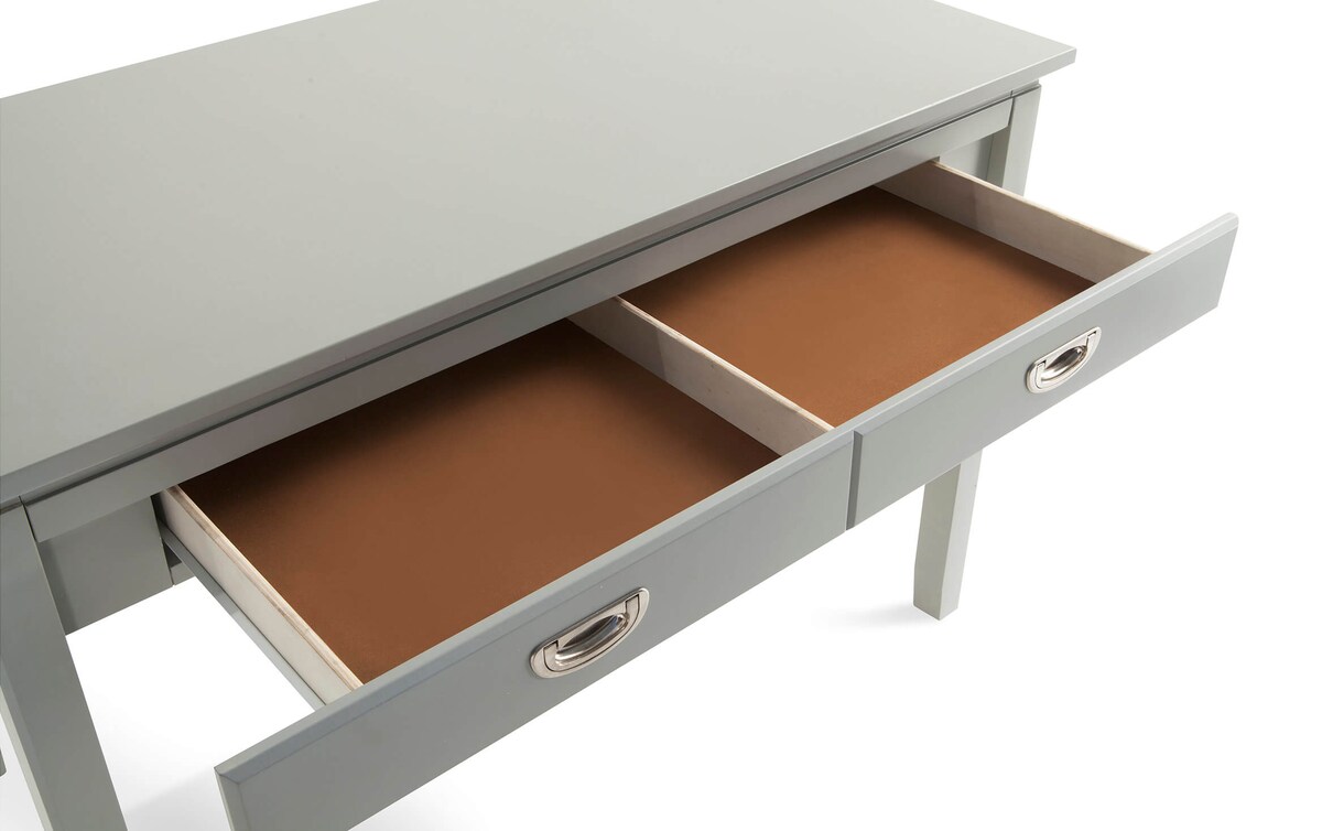 Chadwick Gray Desk gray_finish Bob's Discount Furniture & Mattress