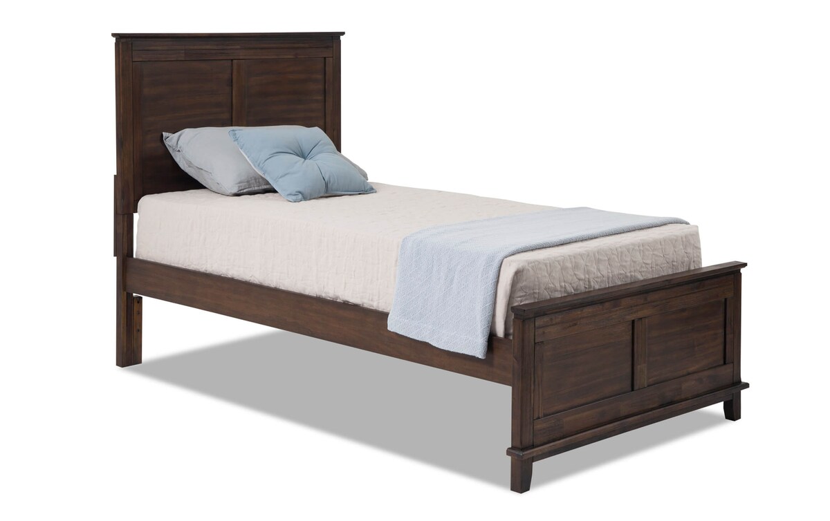 Chadwick Full Rustic Panel Bed Bob's Discount Furniture & Mattress Store