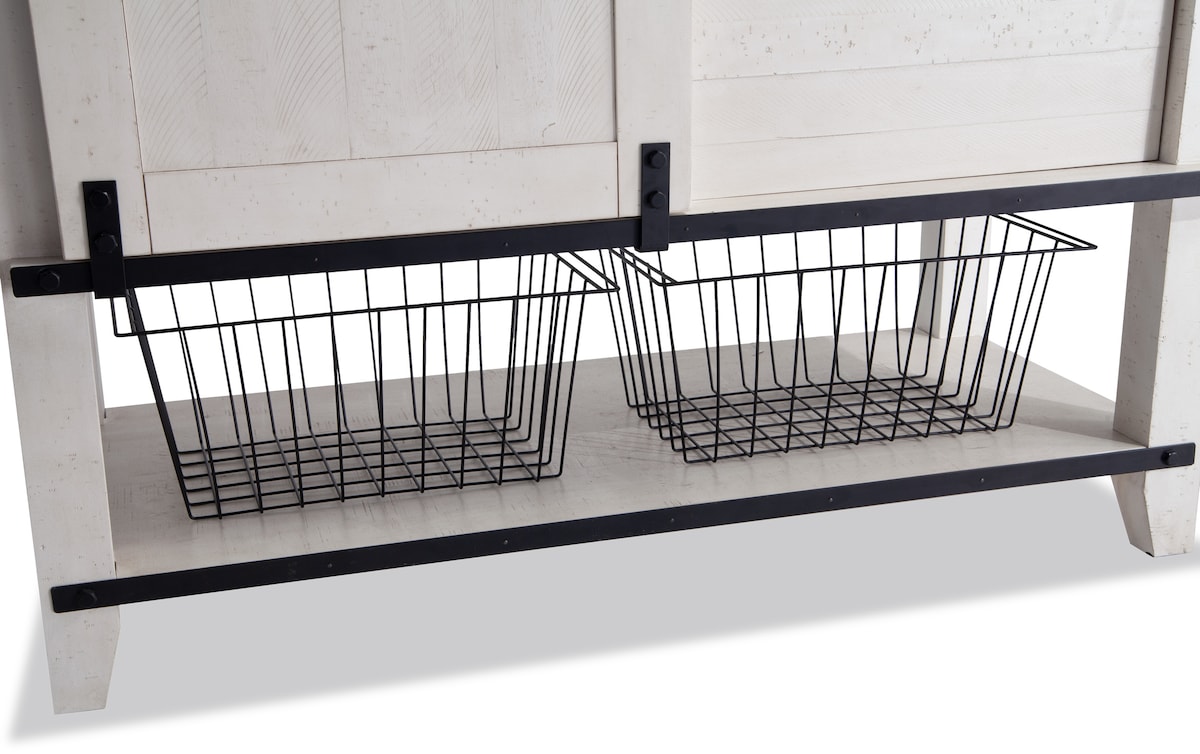 Montana White Gentleman's Chest white_finish