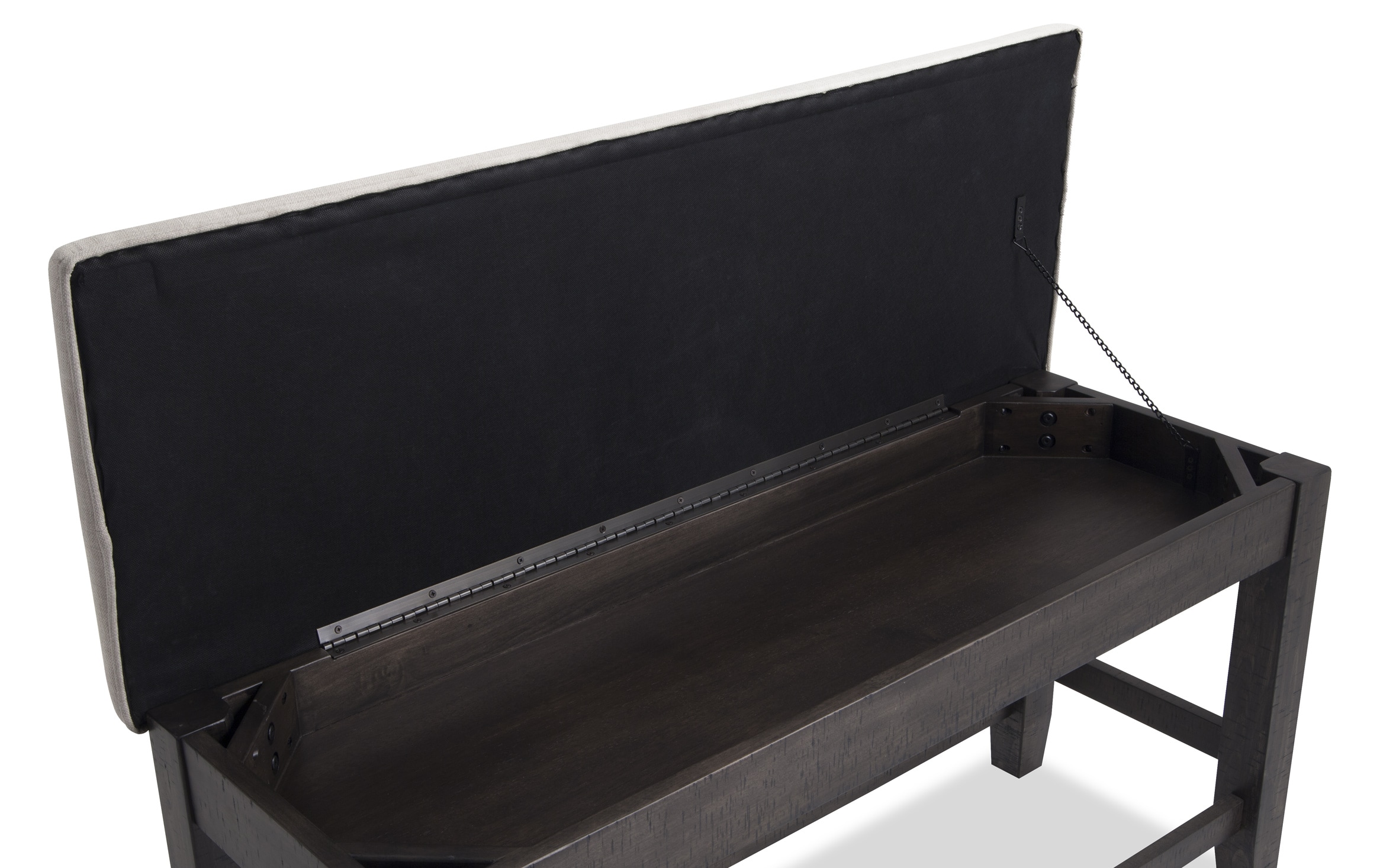 Sonoma Espresso Counter Storage Bench | espresso_finish