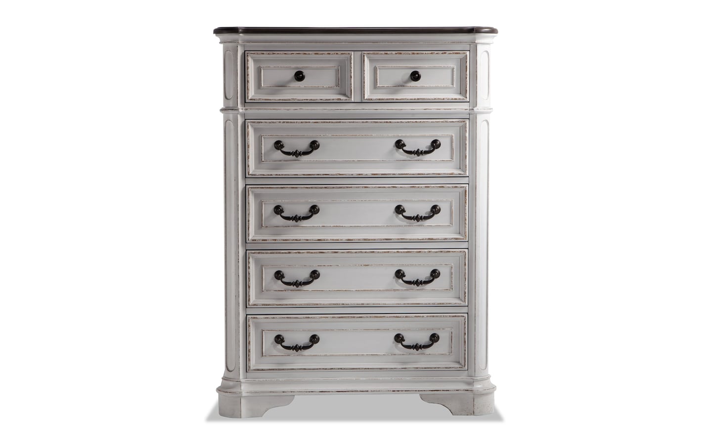 Scarlett White Lift-Top Chest | Bob's Discount Furniture