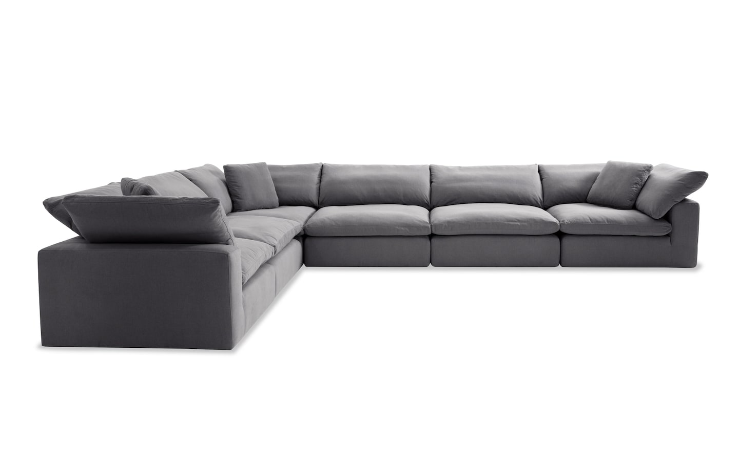 Dream Gray 174 6 Piece Modular Sectional