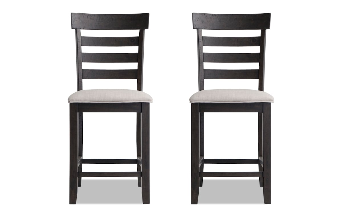 Set of 2 Sonoma Espresso Counter Stools Bob's Discount Furniture