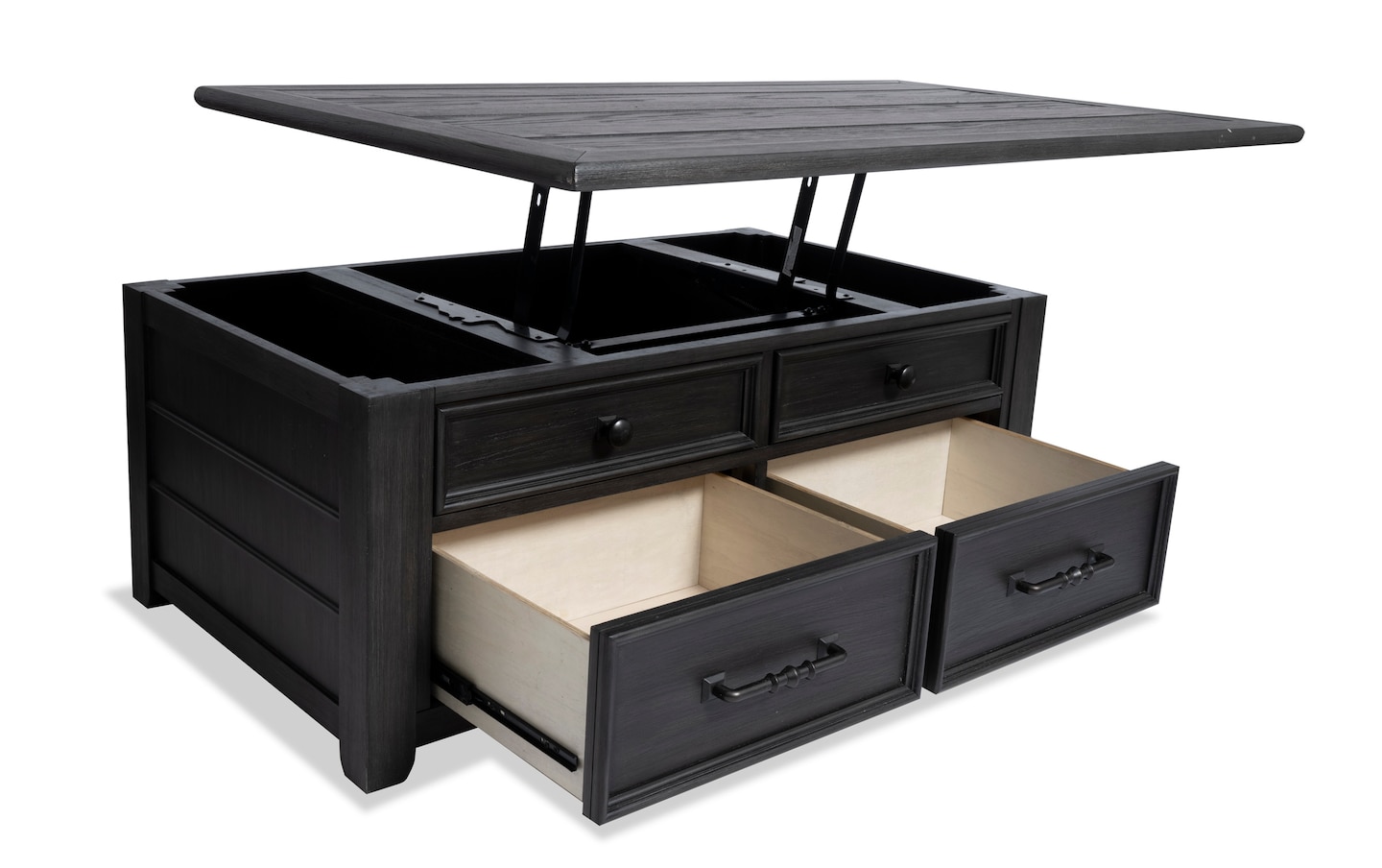 Laurel Charcoal Lift Top Storage Coffee Table