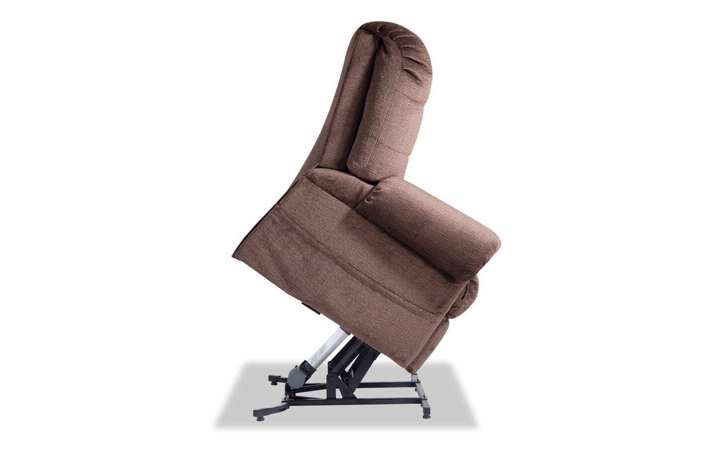 Omni II Brown Massaging Power Lift Recliner Bob s Discount Furniture Mattress Store
