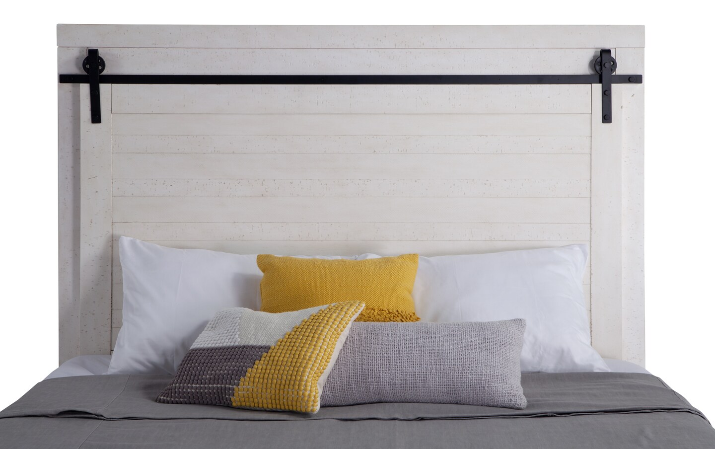 Montana 5 Piece Queen White Storage Platform Bedroom Set