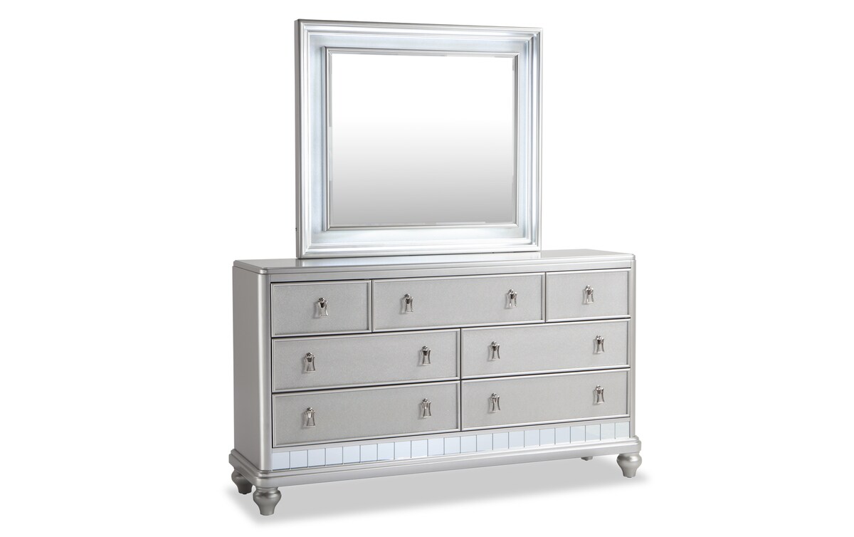 Diva II 4 Piece Queen Bedroom Set with Nightstand queen