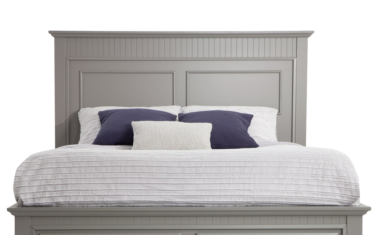Spencer Queen Gray Storage Bed queen