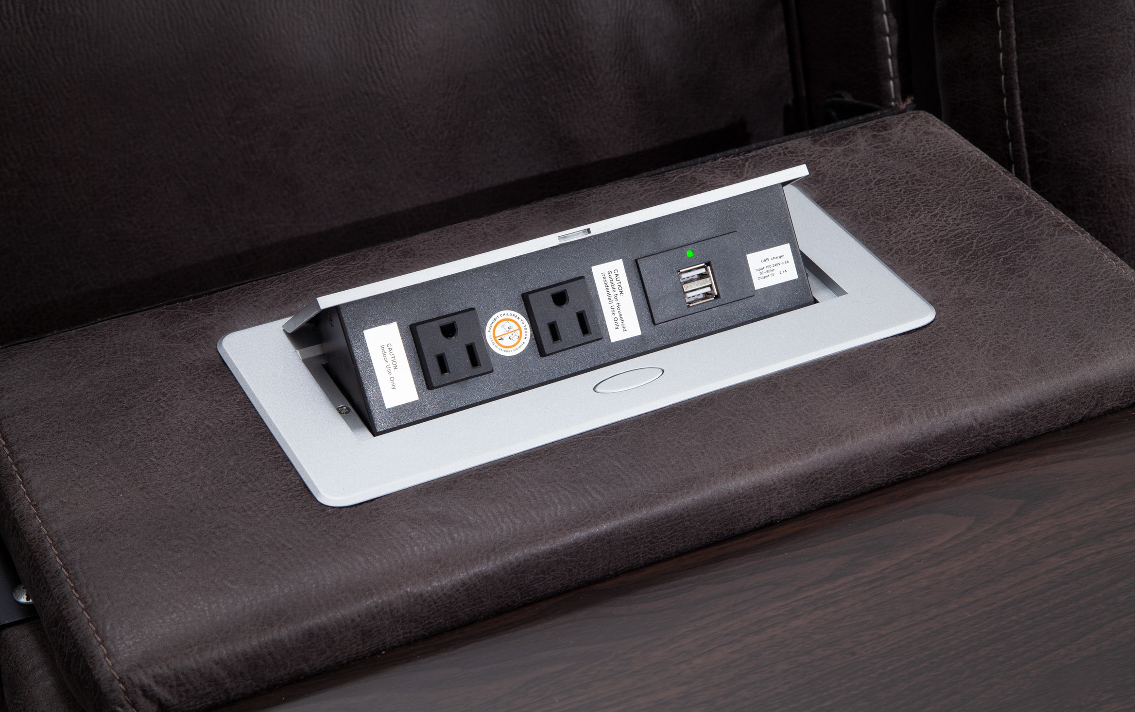 Viking Power Reclining Sofa | graphite_color | Bob's Discount Furniture ...