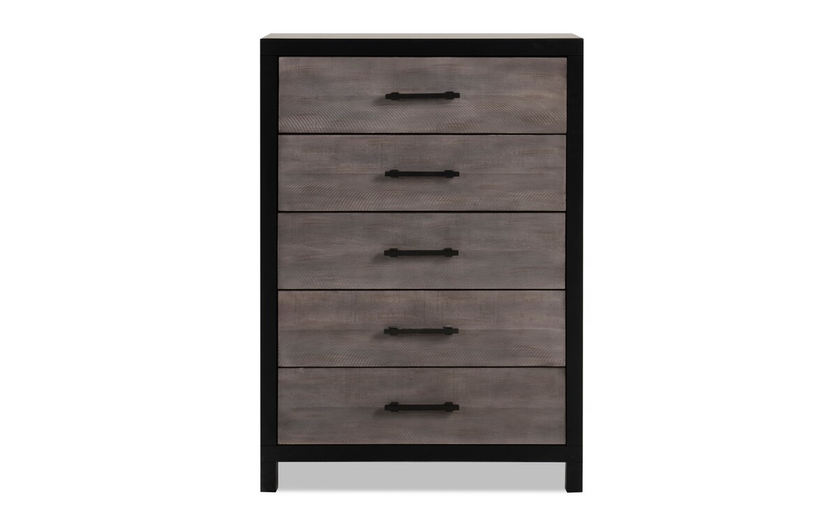 Fusion Black & Gray LiftTop Chest Bob's Discount Furniture