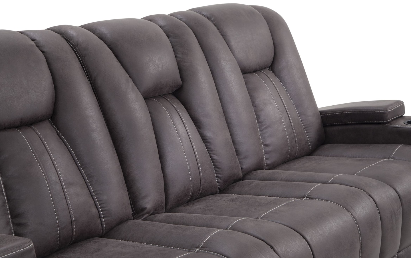 Viking gliding console loveseat discount